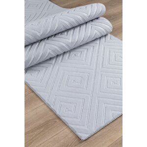 Helen Vl Delux Halı Oturma Odası, Mutfak, Antre, Koridor Halısı Gri 80x350 cm