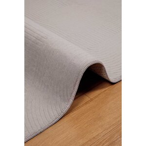 Joy Rölyef Gri Pon Pon 80x400 cm