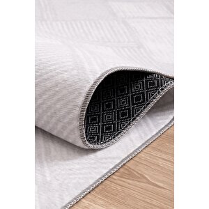 Lowell Koleksiyonu Yıkanabilir, Kesme, Kaymaz Taban Salon,oturma Odası,mutfak,antre,koridor Halısı 100x200 cm