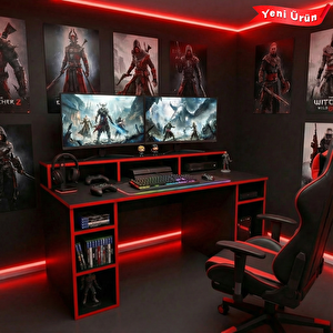 Arena Oyuncu Masasi Rgb Işikli Ledli̇ Uzaktan Kumandali