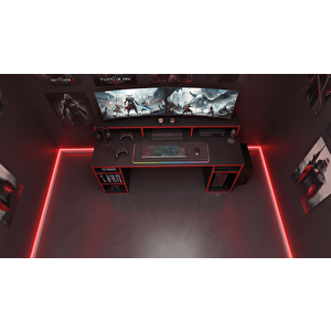 Arena Oyuncu Masasi Rgb Işikli Ledli̇ Uzaktan Kumandali