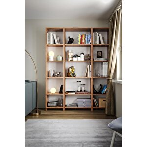 Lale Kitaplık Çok Amaçlı Kitaplık-meşe