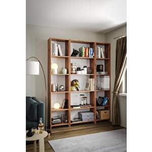 Lale Kitaplık Çok Amaçlı Kitaplık-meşe