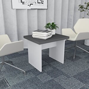 Ofis Mobilya Takımı Masa+sehpa+keson  Beyaz&antrasit O.f.b_10