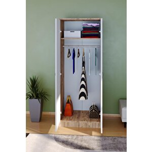 Gama Gardırop Beyaz-meşe