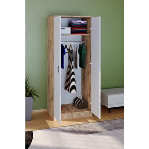 Gama Gardırop Beyaz-meşe