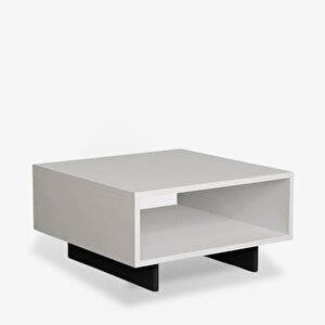 Nes Orta Sehpa-60 Cm - Beyaz