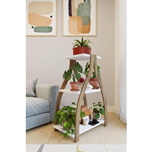 Lucy Saksılık-çiçeklik-dekoratif Yan Sehpa