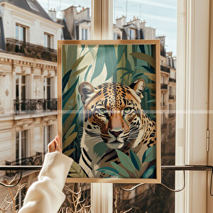 Orman Temalı 3'lü Ahşap Çerçeveli Tablo Seti 30x42