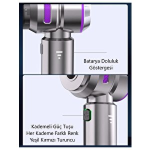 Cs59 Plus Max 17000 Pa 100 Watt Şarjlı Süpürge Vakum/üfleme