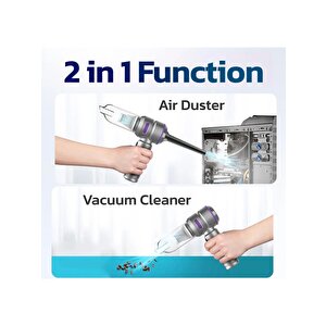 Cs59 Plus Max 17000 Pa 100 Watt Şarjlı Süpürge Vakum/üfleme