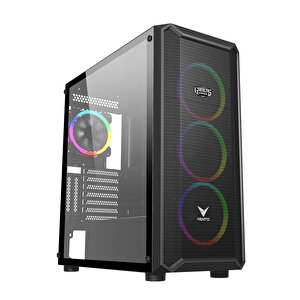 Vento Vg16al Mesh Fsp 650w 80+ Hyper Pro 4x120mm Rgb Fan E-atx Gaming Kasa