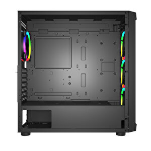 Gamers Arena Vento Vg16al Mesh Fsp 650w 80+ Hyper Pro 4x120mm Rgb Fan E-atx Gaming Kasa