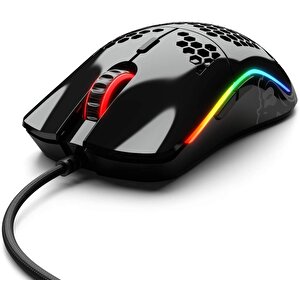 D Kablolu Parlak Siyah Oyuncu Mouse Gd-gblack