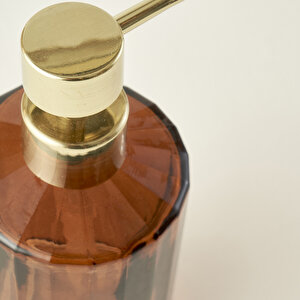 Camila Sıvı Sabunluk Amber (8x8x19 Cm) Amber