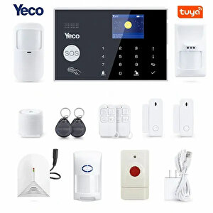 Yeco Sas10-p Premium Akıllı Güvenlik Seti