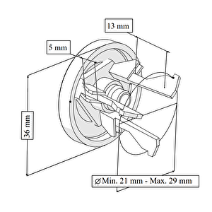 Suera Magic Pipe Körüklü Gider Borusu + Elixir Pop-up Set (mat Siyah - Taşma Delikli)