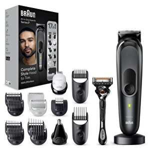 Braun Series 7 Mgk7491 Hepsi Bir Arada Şekillendirme Seti, 17’si 1 Arada Erkek Bakım Kiti