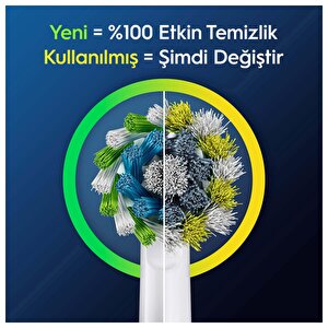 Oral-b Pro Cross Action X-filament Şarjlı Diş Fırçası Yedek Başlığı 4 Adet