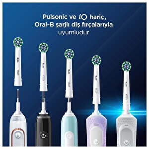 Oral-b Pro Cross Action X-filament Şarjlı Diş Fırçası Yedek Başlığı 4 Adet