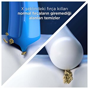 Oral-b Pro Cross Action X-filament Şarjlı Diş Fırçası Yedek Başlığı 4 Adet