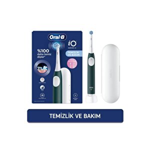 Oral-b İo 2 Orman Yeşili Şarjlı Diş Fırçası 1 Diş Fırçası Başlığı 1 Seyahat Kutusu