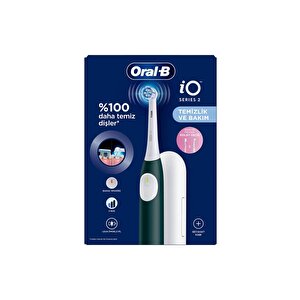 Oral-b İo 2 Orman Yeşili Şarjlı Diş Fırçası 1 Diş Fırçası Başlığı 1 Seyahat Kutusu