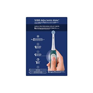 Oral-b İo 2 Orman Yeşili Şarjlı Diş Fırçası 1 Diş Fırçası Başlığı 1 Seyahat Kutusu