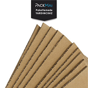 35x50cm Oluklu Mukavva Levha – 3 Mm | 12 Adet | Hobi, Okul, Maket,proje Kartonu