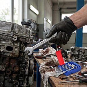 Workpro Wp202501 Cr-v 6 Parça Profesyonel Kombine Anahtar Takımı