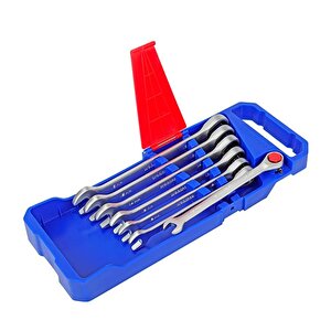 Wp202511 Cr-v 7 Parça Cırcırlı Profesyonel Kombine Anahtar Takımı