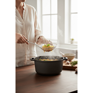 Çok Amaçlı Kızartma Kevgiri Meyve Sebze Kepçesi Makarna Süzgeci Mit1296