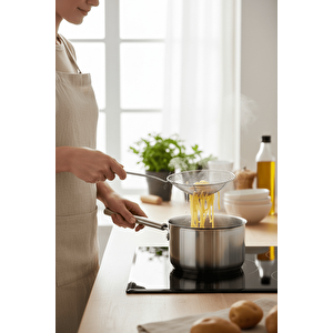 Çok Amaçlı Kızartma Kevgiri Meyve Sebze Kepçesi Makarna Süzgeci Mit1296