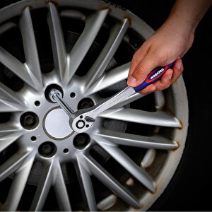 Workpro Wp202533 1/4'’ 3/8’’ 1/2'’ 123 Parça Cr-v Metrik Ağır Hizmet Lokma Ve Kombine Anahtar Takımı