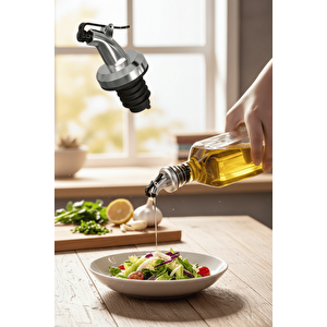 1 Adet Damlatmaz Sızdırmaz Kapaklı Yağdanlık Servis Aparatı Mit1298