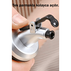 1 Adet Damlatmaz Sızdırmaz Kapaklı Yağdanlık Servis Aparatı Mit1298