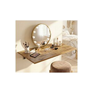 Lara Katlanır Duvar Çalışma Masası Mutfak Masası Hobi Balkon Masası Masası Atlantik Çam Atlantik Çam