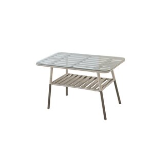 Galata 2+1+1+Masa(70x120) Bahçe Balkon Mutfak Takımı Krem