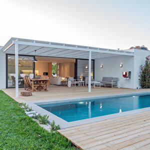 Belize 70cm 5 Gözlü Çamaşır Kurutmalık Duvara Monte Iç Ve Dış Mekan Paslanmaz Beyaz