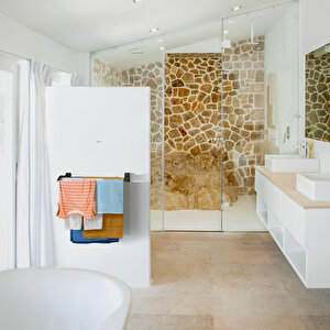 Roma 70cm Çamaşır Kurutma Askısı Duvara Monte Katlanabilir Kurutmalık Beyaz Beyaz