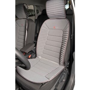 Ford B-max Oto Koltuk Minderi Ön 2 Li Set Gri Bumerang Scr