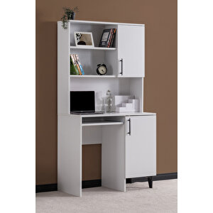 Çalışma Masası, Blesk Çalışma Masası Bilgisayar Masası Beyaz