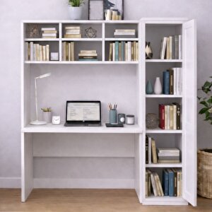 Çalışma Masası, Merisa Kitaplıklı Çalışma Masası