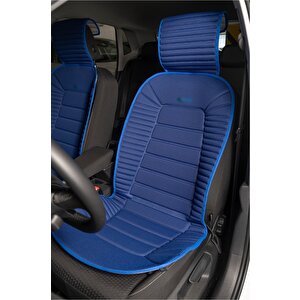 B M W 4 Serisi 435i M Sport Oto Koltuk Minderi Ön 2 Li Set Mavi Bumerang Scr