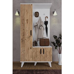 Mercan Ayakkabılık Portmanto Çok Amaçlı Ayakkabılık