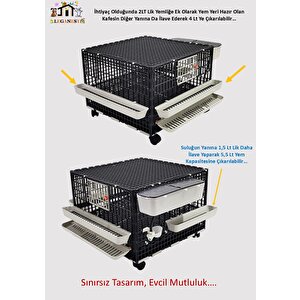 62cm X 62cm X 47cm 25-30ad. Bıldırcın Kapasiteli Lgn6040_bld_tk