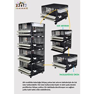 62cm X 62cm X 47cm 25-30ad. Bıldırcın Kapasiteli Lgn6040_bld_tk