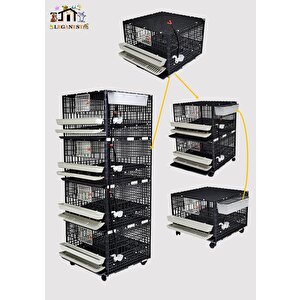 62cm X 62cm X 42cm 25-30ad. Bıldırcın Kapasiteli, Bildircin, Kekli̇k, Ci̇vci̇v Lgn6040_bld_ka