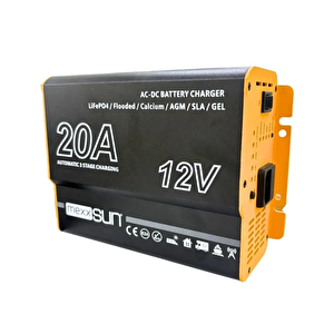 Akü Şarj Cihazı Ac-dc 12v - 20a Tüm Akülerle Uyumlu (2 Yıl Garanti)