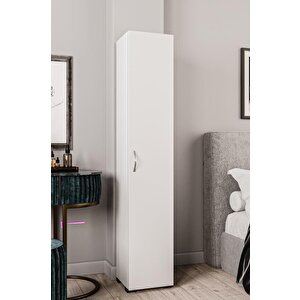 Tek Kapak 5 Raflı Çocuk Dolabı